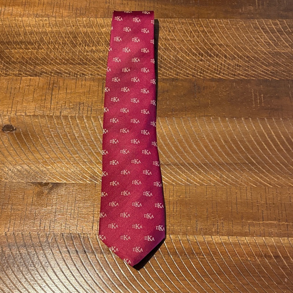 PIKE Fraternity neck tie